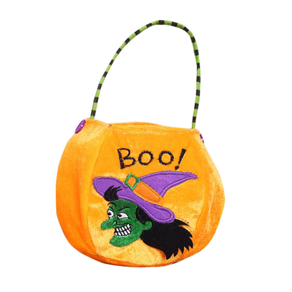 Halloween Witch-Themed Kids' Trick-or-Treat Bag