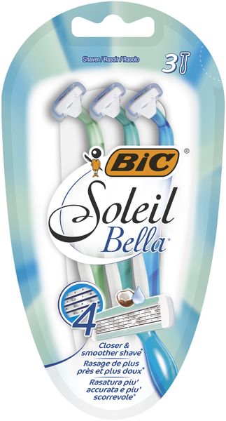 Bic Soleil Bella Blist Lady 4 Flexible Blades