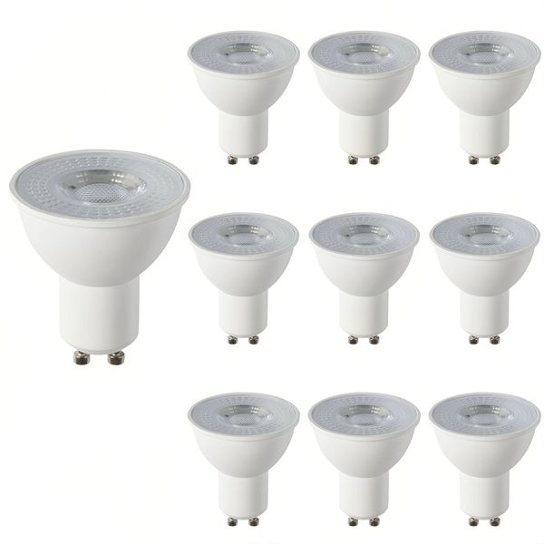 10-Pack AIYI 8W GU10 LED Spotlight 6500K AY398-071