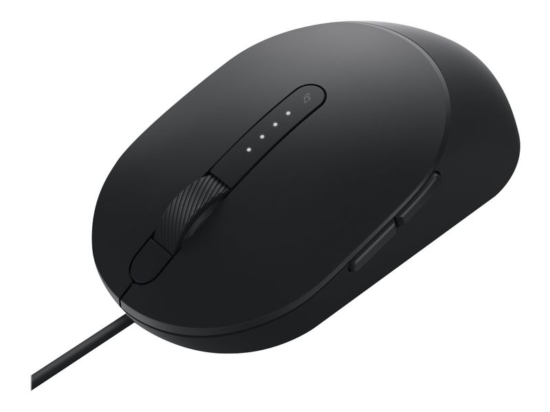 Pro Wired Mouse - MS3220, Black, Compatible with Dell