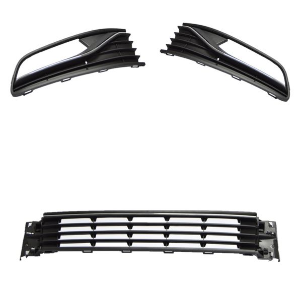 VW Polo TSI 15+ H/Back B/Grille Center with Chrome Moulding Combo