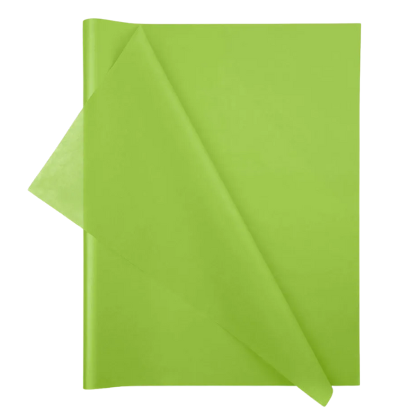 Wrapping Tissue Paper - 24 Sheets Citrus Green