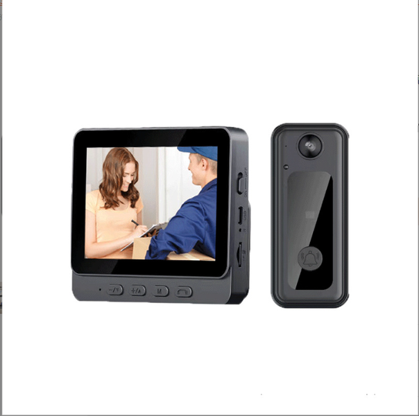 Bluetooth-enabled Smart Video Doorbell with Infrared Night Vision