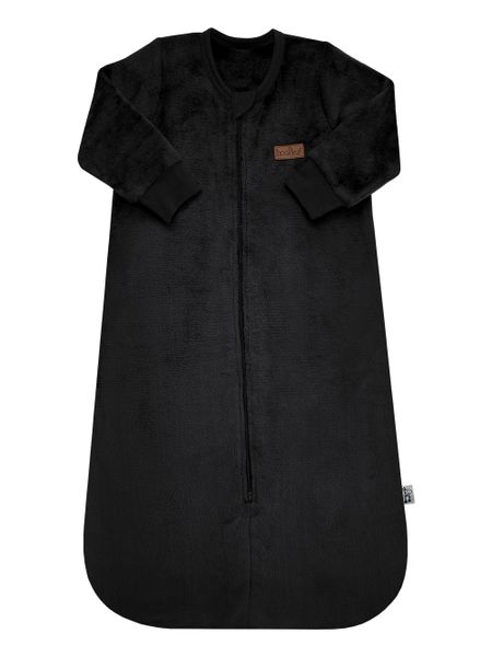 Hoolies - Black Sleeved 2 Tog Plushienap Sleepsack
