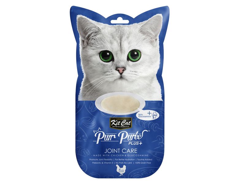 Kit Cat PurrPureePlus+ Joint Care Chicken