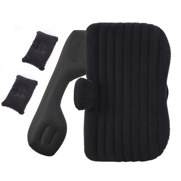 Portable Car Air Bed Inflatable Mattress - Black