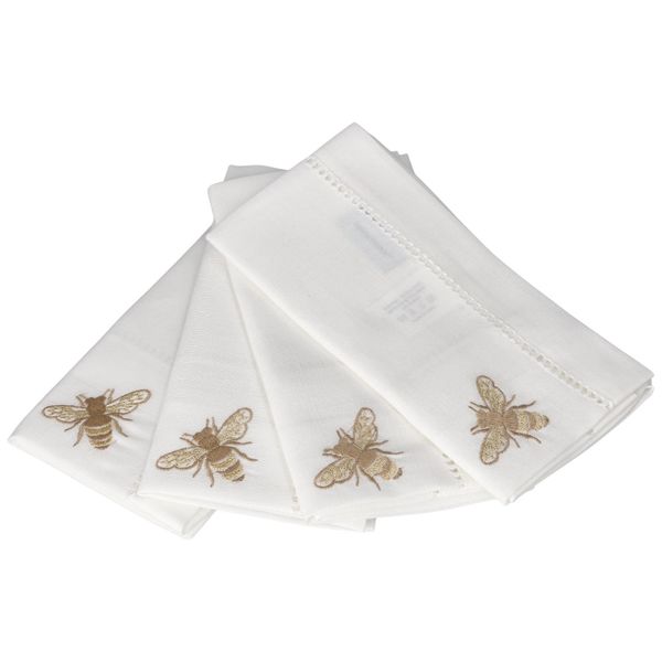 Danny Home Napkins Set 4 Piece 45.5cm - White