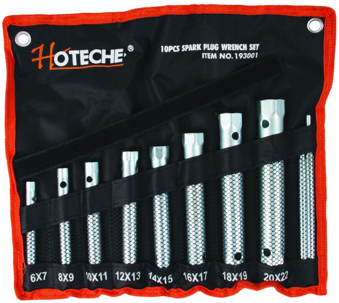 Hoteche 10 Piece Spark Plug Wrench Set In Pouch