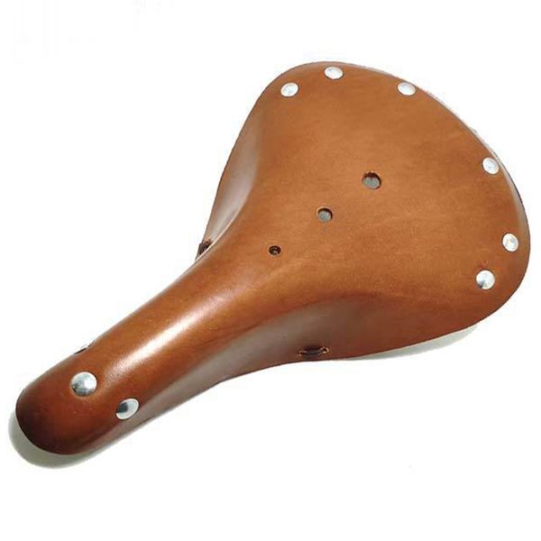 Retro Vintage Bicycle Saddle Seat Cushion Bike 3 Spring Brown