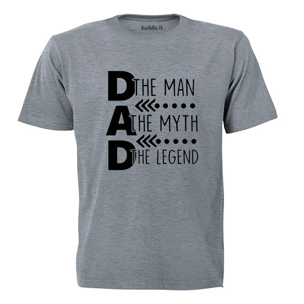 Dad. The Man - Arrow - Adults - T-Shirt