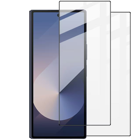CellTime Glass Screen Protector Compatible With Galaxy Z Fold 7 - 2 Pack Image
