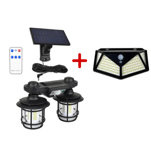 70W Ultimate Solar Lighting Combo