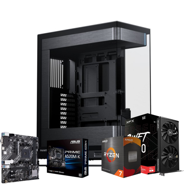 [Pre Built] Liquid Cooled RX 7600 SPEEDSTER Ryzen 7 5700X "Kuro