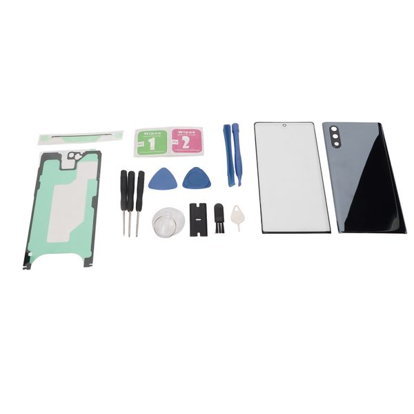 Note 10 Back Glass Black Kit