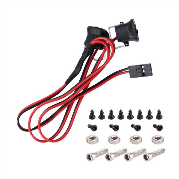 Front Front Led Lights Spotlight for 1/10 Rc Crawler Yellow Light