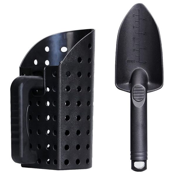 Tool Sand Sifter Bucket &amp; Mini Shovel Metal Detecting Accessories