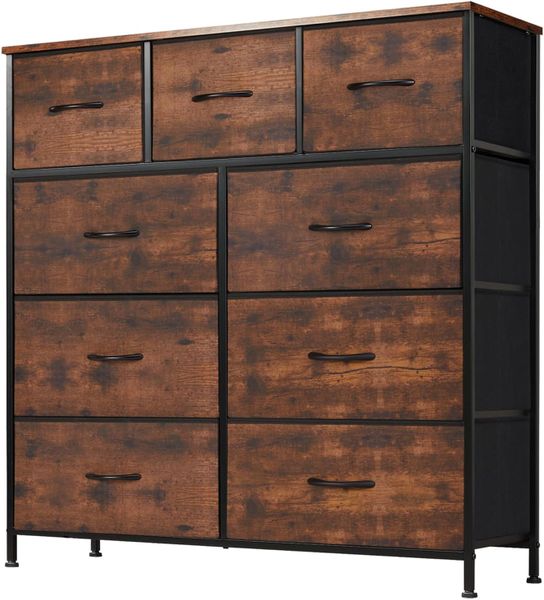 Expees - Wide Storage Organizer Cabinet - 9 Drawers