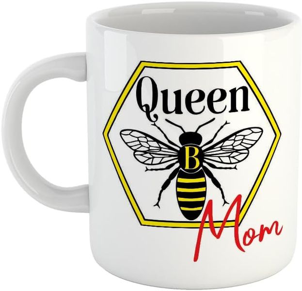 Queen mom- Father's day-Mother's day- Valentines-Charistmas Mug