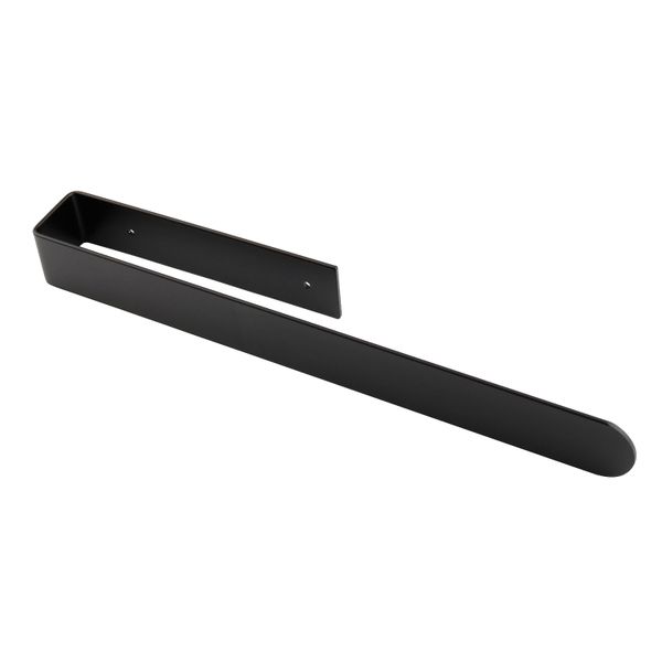 Self Adhesive Bathroom Towel Bar Metal Towel Rack Stick on Wall, 37x4.5x4cm