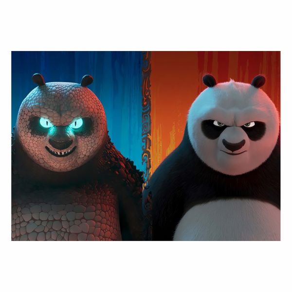 The Good vs Bad Kung Fu Panda - A1 poster