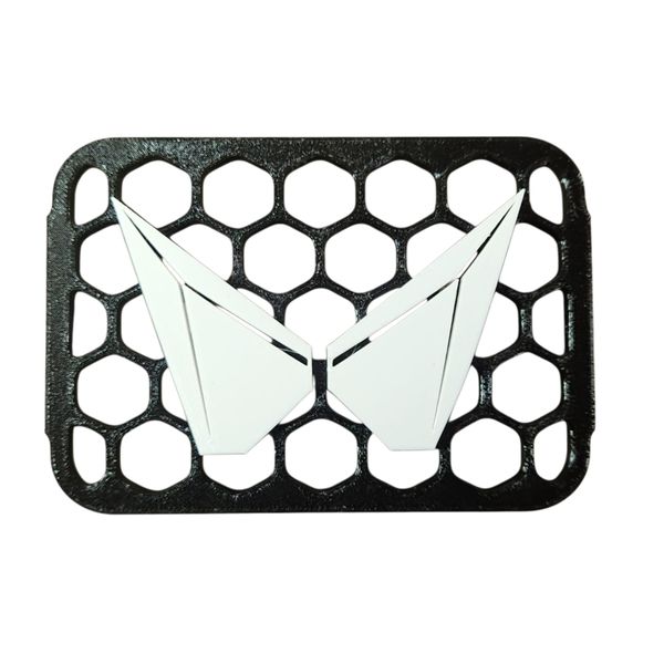 Mahindra Logo Snorkel Head Intake Grille Compatible on Air Ram Head