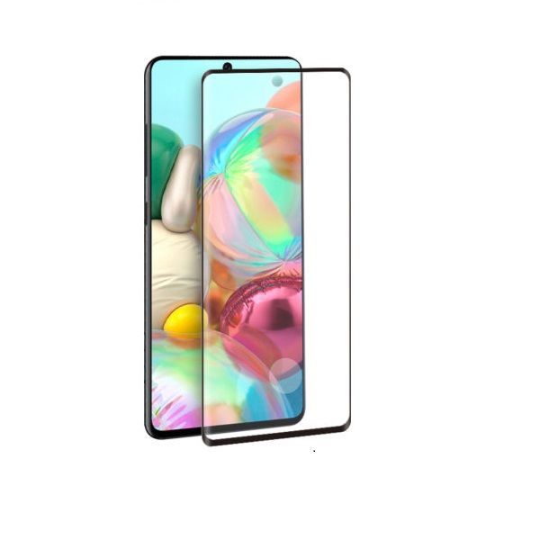 Full Tempered Glass for Samsung A72 - Black