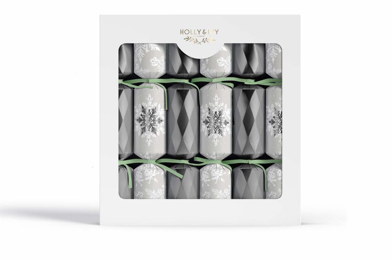 Family 12's Silver Christmas Crackers