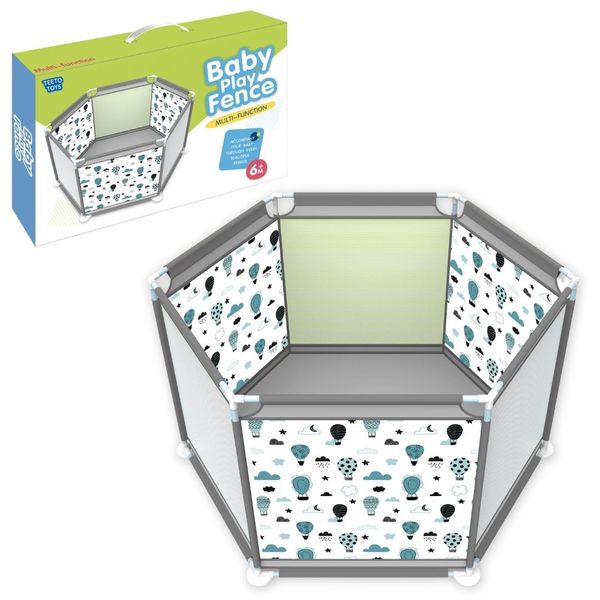 Baby Play Fence Ball Pit - Safety Play Area Mat for Babies and Toddlers