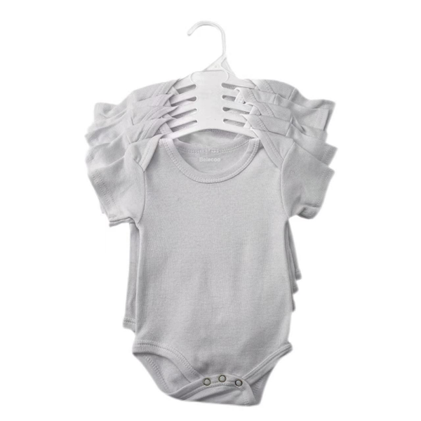 Baby Clothes Solid Babygrow Clothing Gift Set - 5 Piece