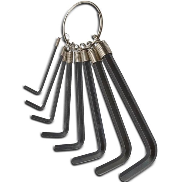 Carbon 8 Piece Hex Key Set - HEX - 8