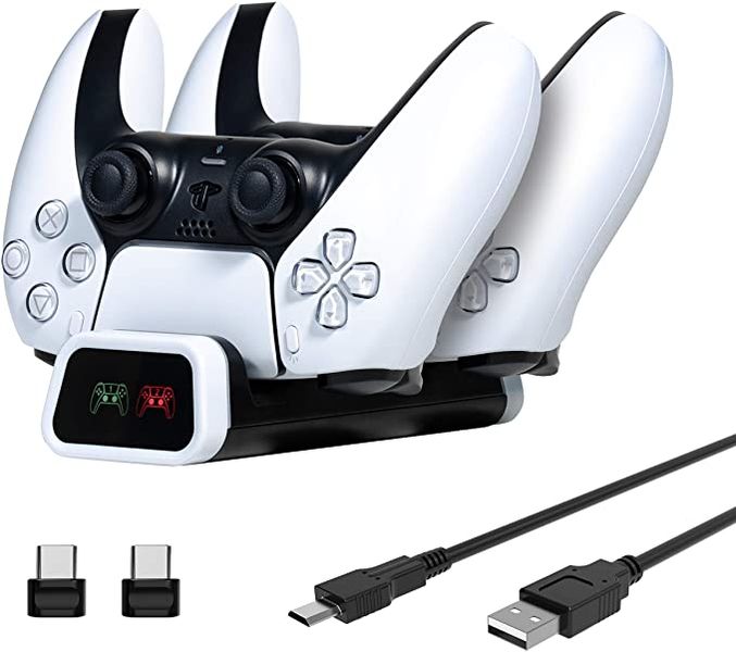 Numskull PlayStation 5 / PS5 Fast Charge Twin Charging Dock