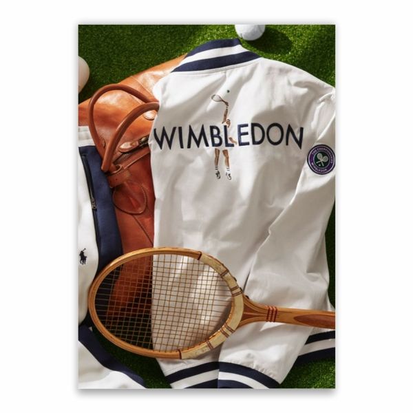 Wimbledon Tennis Gear Poster - A1