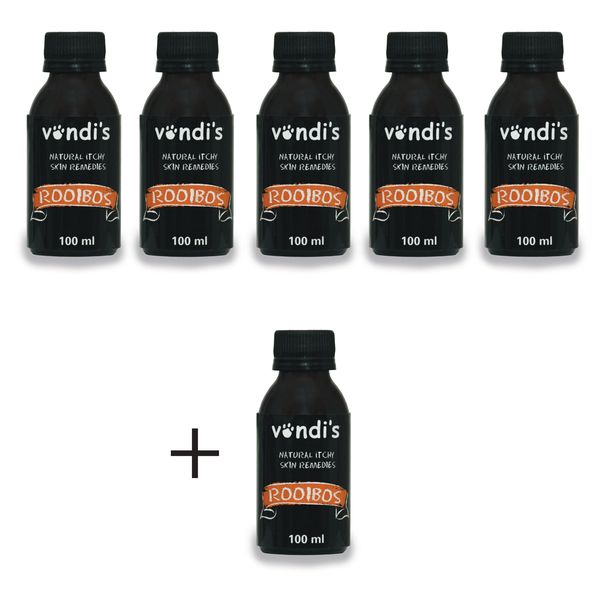 Vondi's Rooibos for Itchy Skin Oil - 6 x 100ml