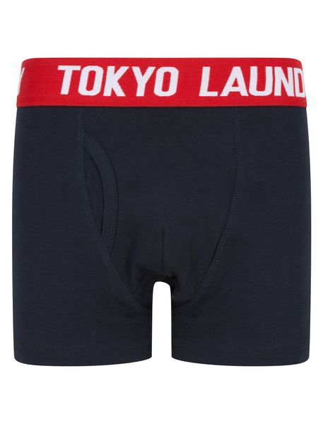 Tokyo Laundry - Levens Boxer Shorts Set in Navy (Parallel Import)