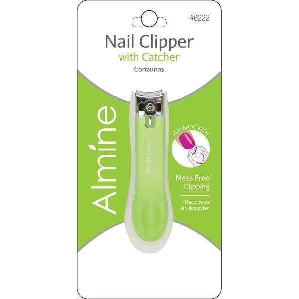 Ann06222 - Almine - Nail Clipper with Catcher - 6 Pack