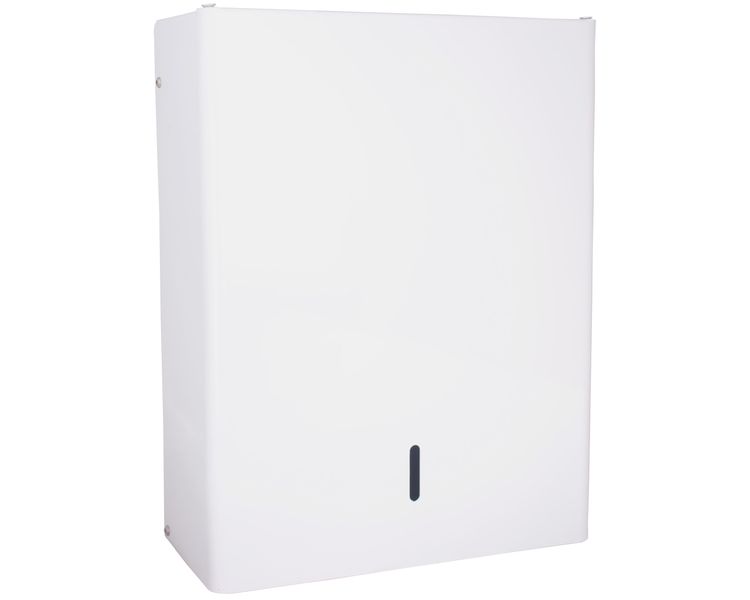 Paper Dispenser Folded Paper Steel White