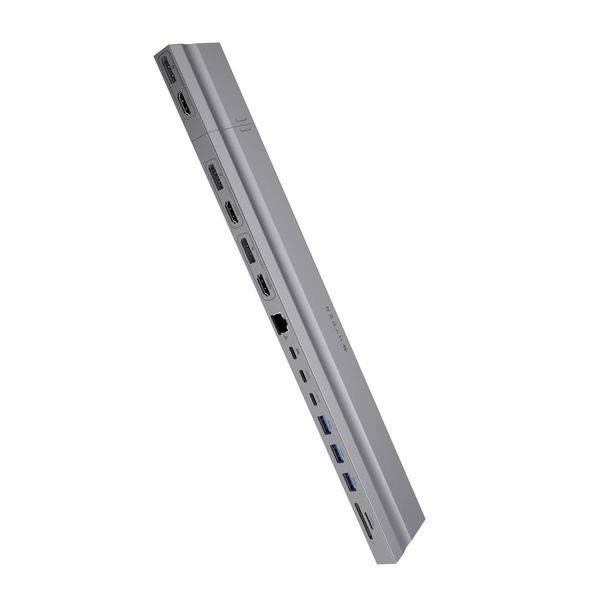 HyperDrive 4K Multi-Display Docking Station for 13"-16" MacBooks - Silver