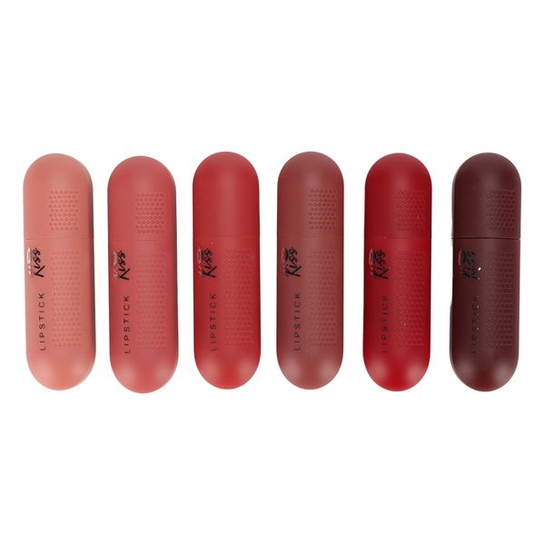 6pieces Matte Lipstick Set (0.1oz)