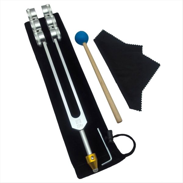 Otto32Hz Tuning Fork Set for Healing Chakra Sound Compatible with Universal