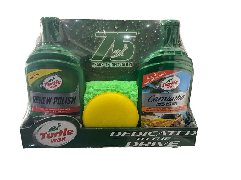 Turtle Wax 4 Piece Polish &amp; Wax Kit