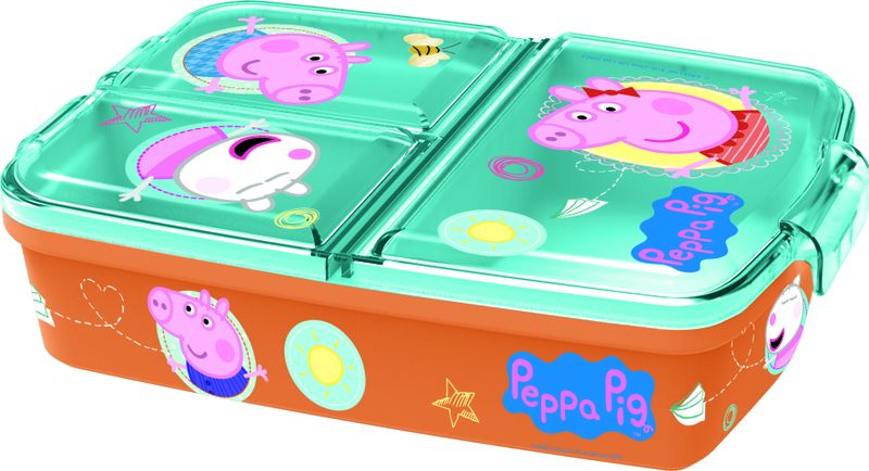 Peppa Pig Multi Compartment Sandwich Box