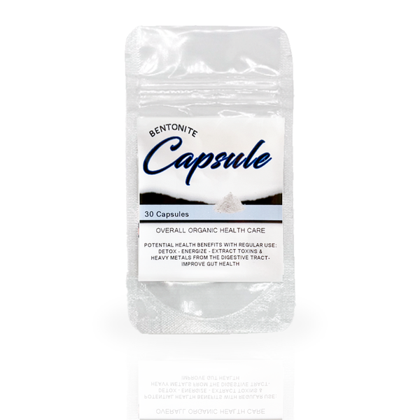 Remove Toxins Gut Health &amp; Natural Cleanse | Wondernut Bentonite | 30 Caps