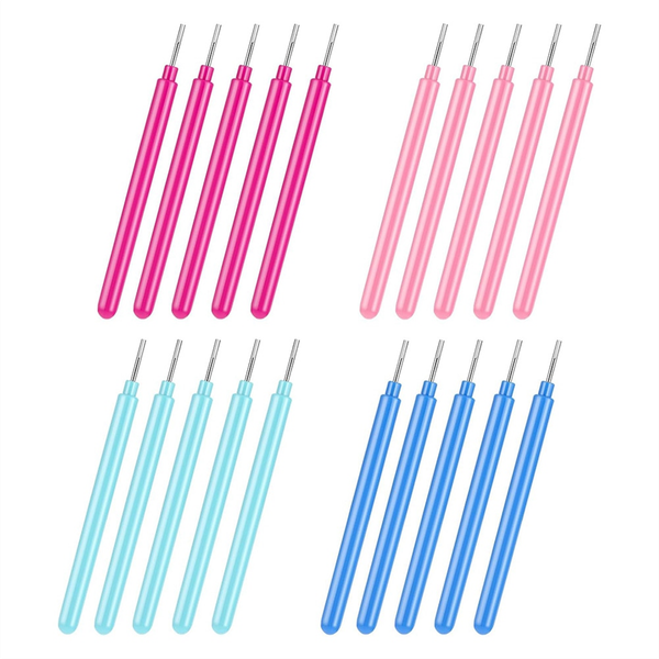 Paper Quilling Tools 24 Pcs Quilling Paper Slotted Tools Kit 4 Colors