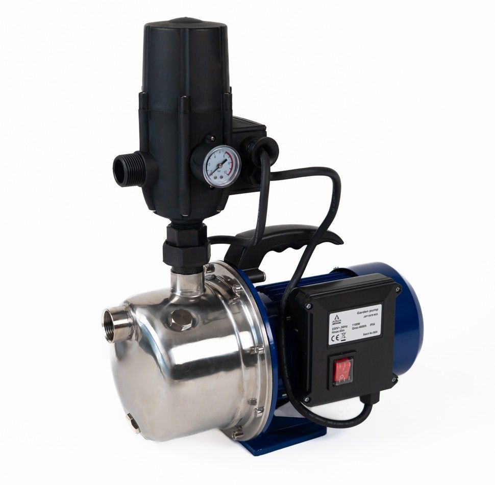 AQUA WATER S/S 1.1kw water booster pump with controller