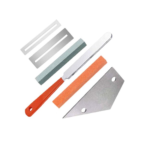 Guitar Polishing Gasket Stone Stainless Steel Guitar Tool Set - Set Of 6