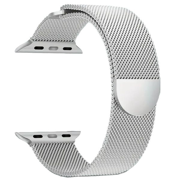 Dual Magnetic Milanese Loop Watch Band Compatible with Apple- 42/44/45/49mm