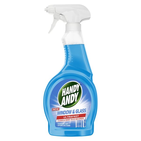 Handy Andy Window and Glass Cleaner Spray - 6x500ml