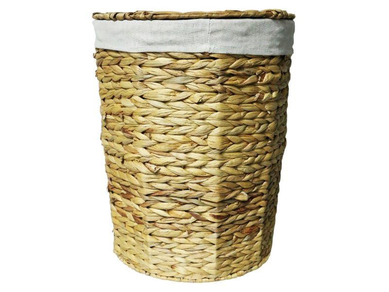 George &amp; Mason Woven Seagrass Laundry Basket Round Tan - Medium