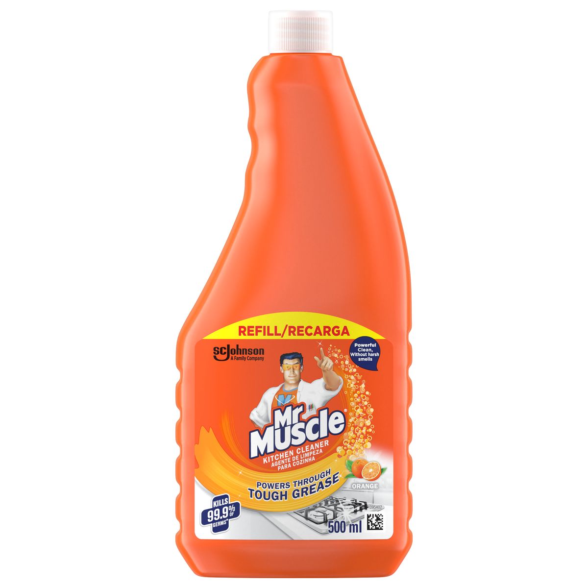 Mr Muscle Kitchen Cleaner Orange Bottle Refill 500ml Buy Online in