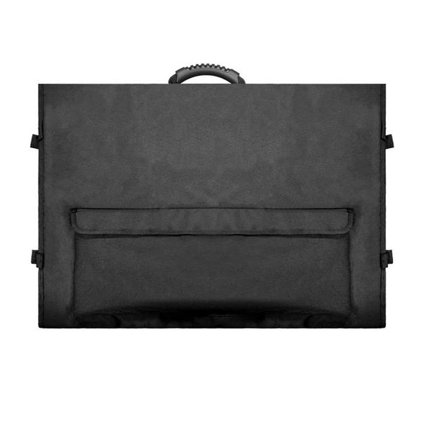 Monitor Carrying Case Computer Monitor Bag with Pockets Adjustable,B